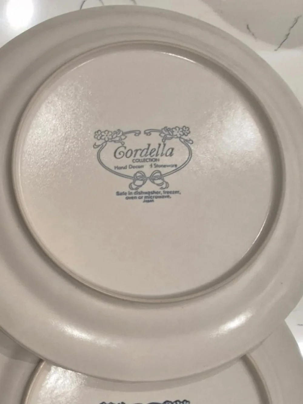 Cottage Core Cordella Bluet Dinner Plates